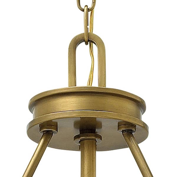 HINKLEY - Collier 4-Light Heritage Brass Standard Mini Pendant