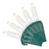 Photo 1 of 100L Warm White Mini LED Green Wire Lights


