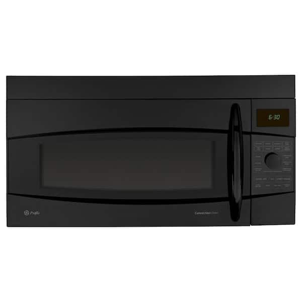 GE Profile 1.7 cu. ft. Over-the-Range Convection Microwave in Black-DISCONTINUED