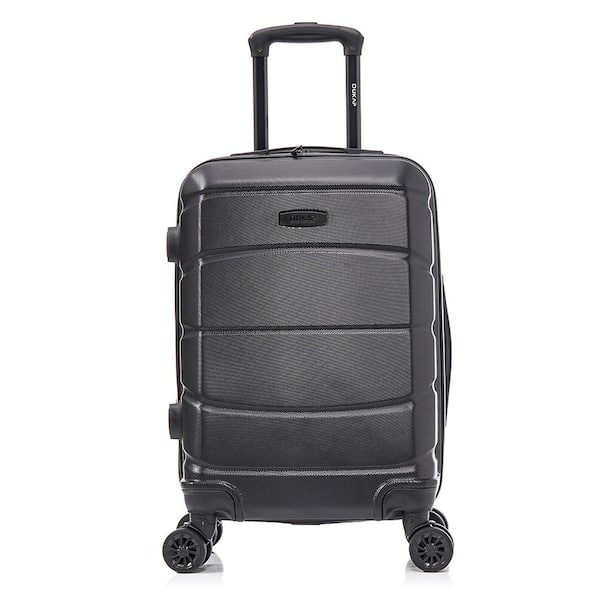 DUKAP Sense Lightweight Hardside Spinner Luggage 20 in. Carry-On Black