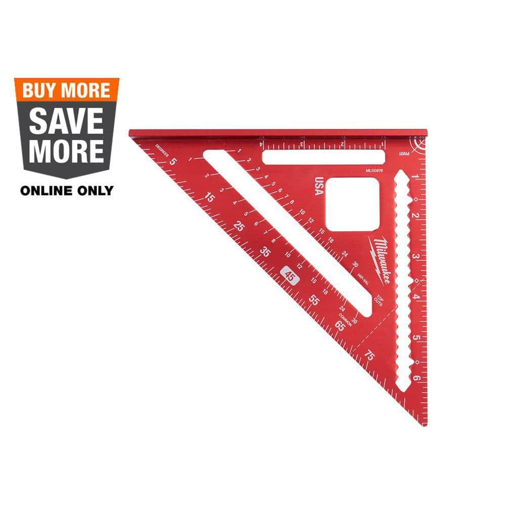 Milwaukee 7 in. Rafter Square MLSQ070 - The Home Depot