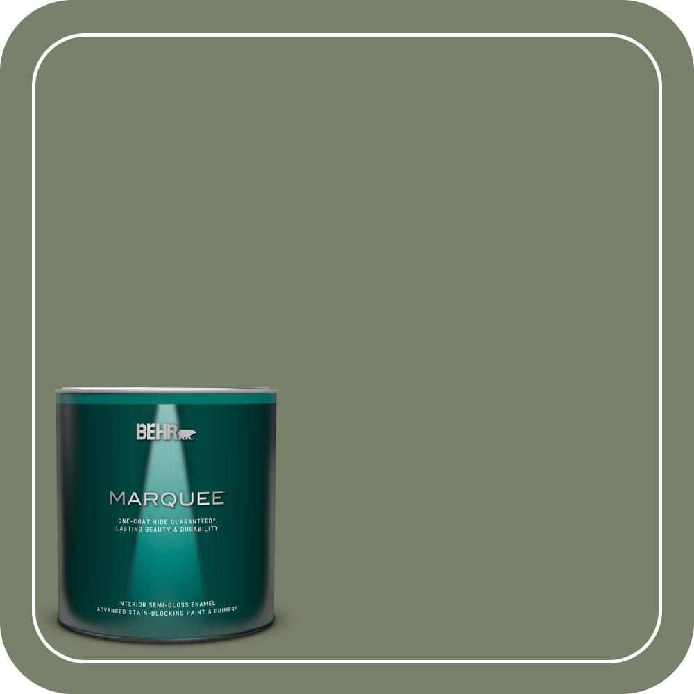 1 qt. #430F-5 Bahia Grass Semi-Gloss Enamel Interior Paint & Primer price history on PriceWatchPro