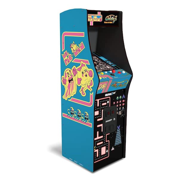 Ms. Pac-Man Class of 81 Deluxe Arcade Machine with 12 Retro Games