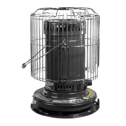 23,500 BTU Black Kerosene Portable Convection Space Heater - Main Image