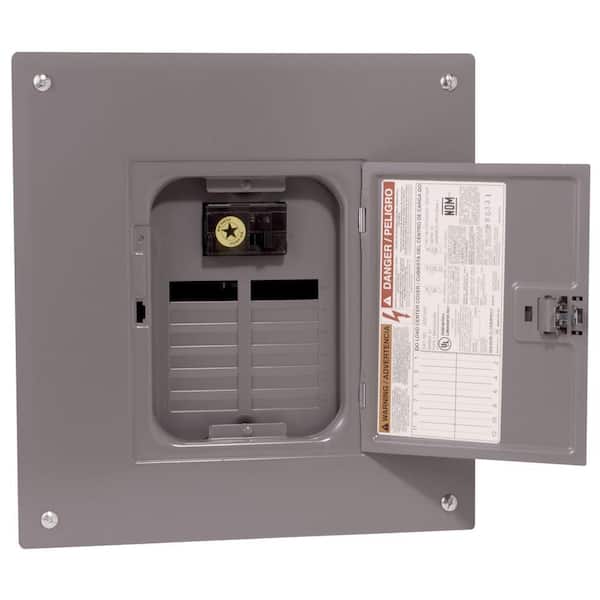 Square D QO 100 Amp 12-Space 12-Circuit Indoor Main Breaker Load Center with Cover