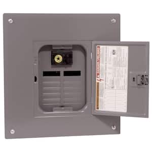 QO 100 Amp 12-Space 12-Circuit Indoor Main Breaker Plug-On Neutral Load Center with Cover