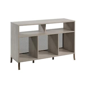 Center City 45.984 in. W Champagne Oak TV Stand Fits TV's up to 50 in.