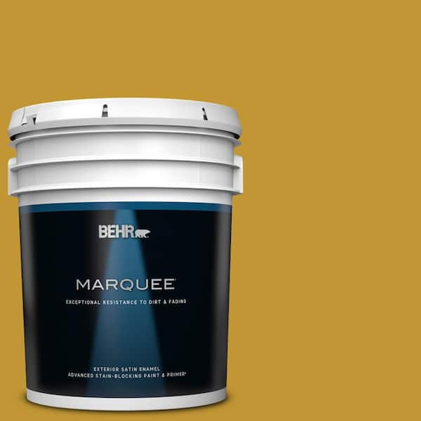 BEHR MARQUEE 5 gal. #S-H-360 Leisure Satin Enamel Exterior Paint & Primer