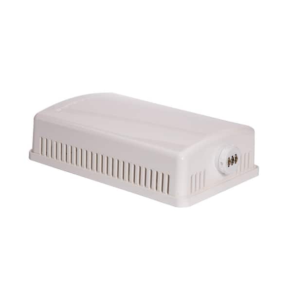 StatGuardPlus 9-1/4 in. x 6 in. x 2-5/8 in. Keyless Combination Lock Thermostat Guard, White