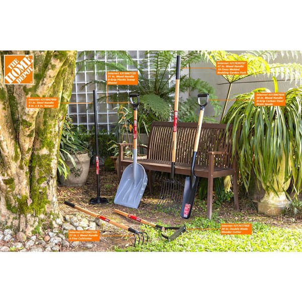 Husky 30 in. Double Blade Weeder Cutter 77636-950 - The Home Depot