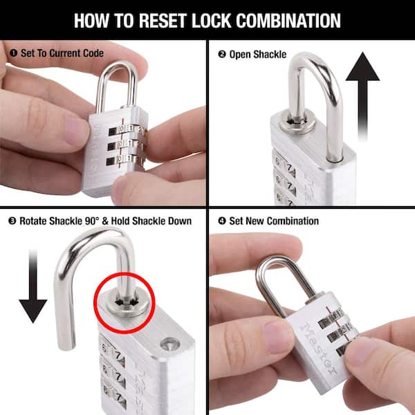 Master Lock Resettable Combination Padlock
