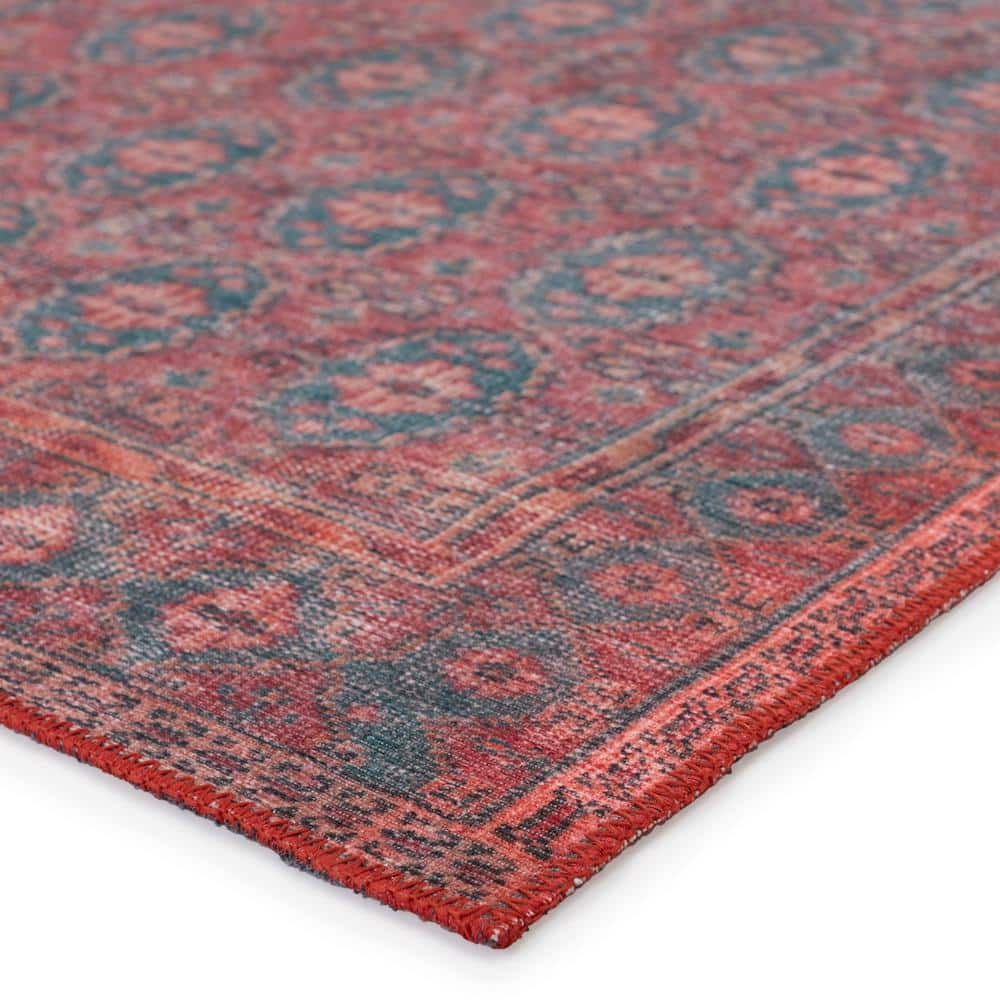 Versatile Loomed Wool-Blend 7'6" x 10' Blue Indoor Area Rug