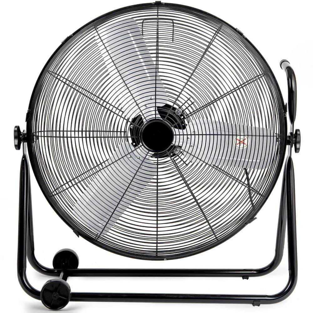 Heavy Duty Metal Industrial Drum Fan, 3 Speed Floor Fan for Warehouse, Workshop, Factory and Basement-High Velocity price history on PriceWatchPro
