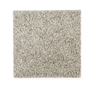 8 in. x 8 in. Texture Carpet Sample - Maisie II -Color Minimal Grey