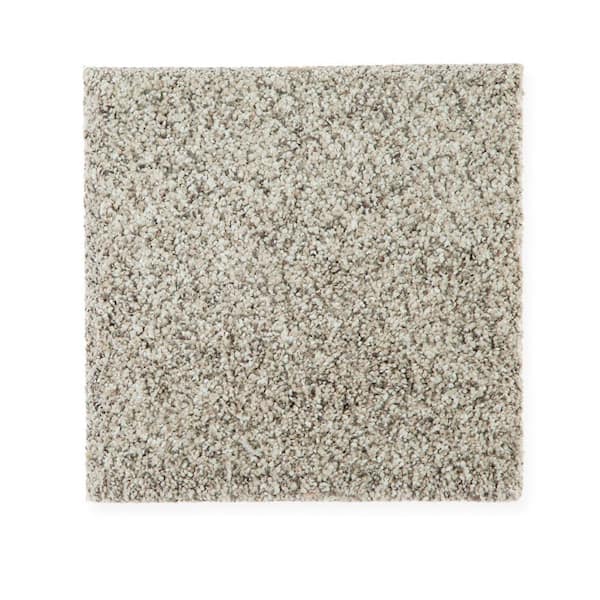 Lifeproof with Petproof Technology 8 in. x 8 in. Texture Carpet Sample - Maisie II -Color Minimal Grey