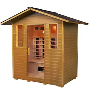 Cayenne 4-Person Outdoor Infrared Sauna