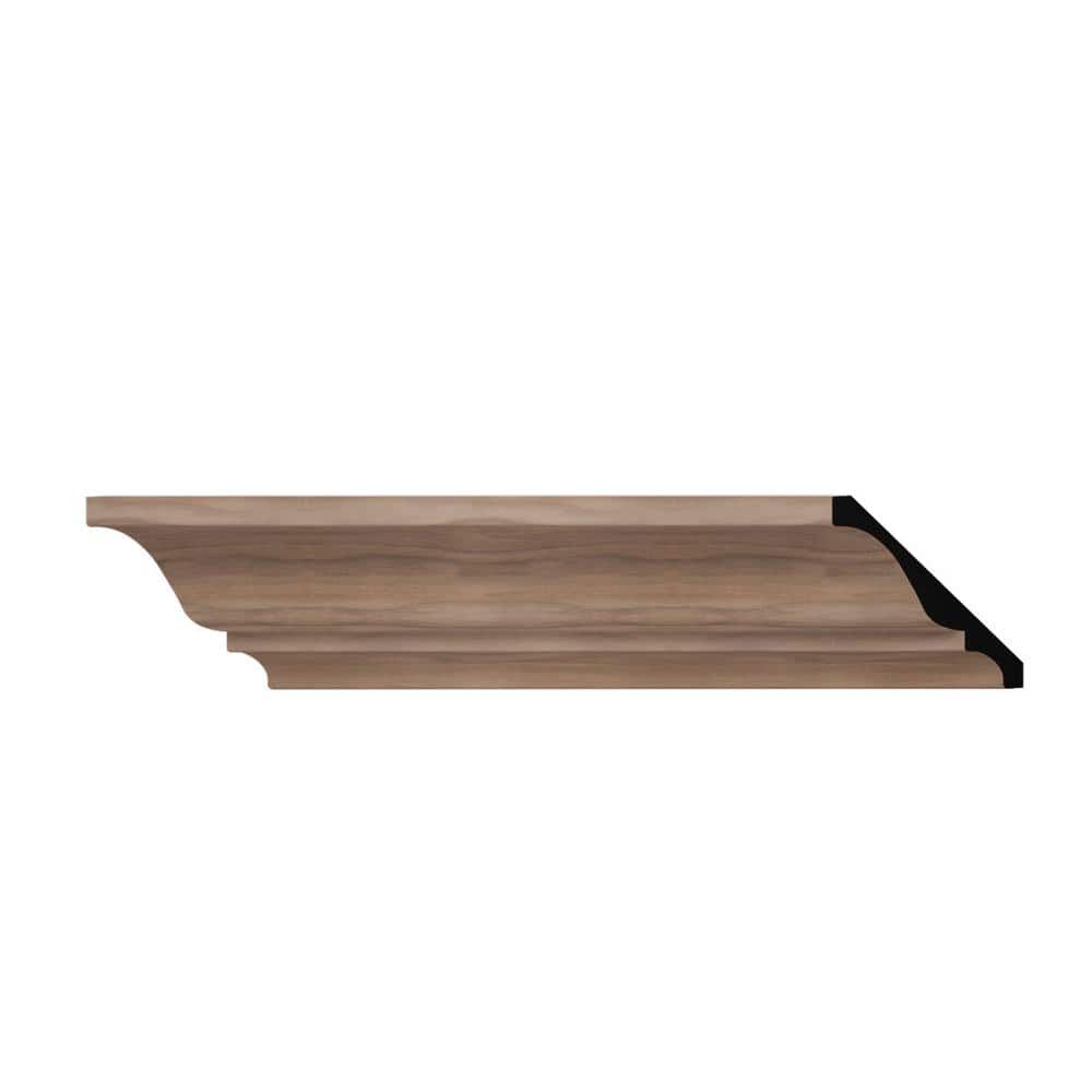 Ekena Millwork WM45 3.75 in. D x 3.69 in. W x 6 in. L Wood (Walnut ...