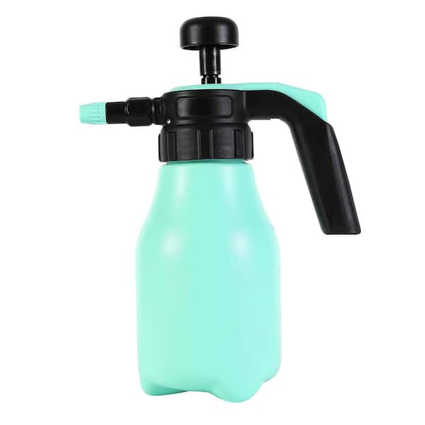 0.26 gal. Handheld Garden Pump Sprayer, Hand Pump Pressure Sprayer with Adjustable Nozzle for Plants, Lawn and Garden