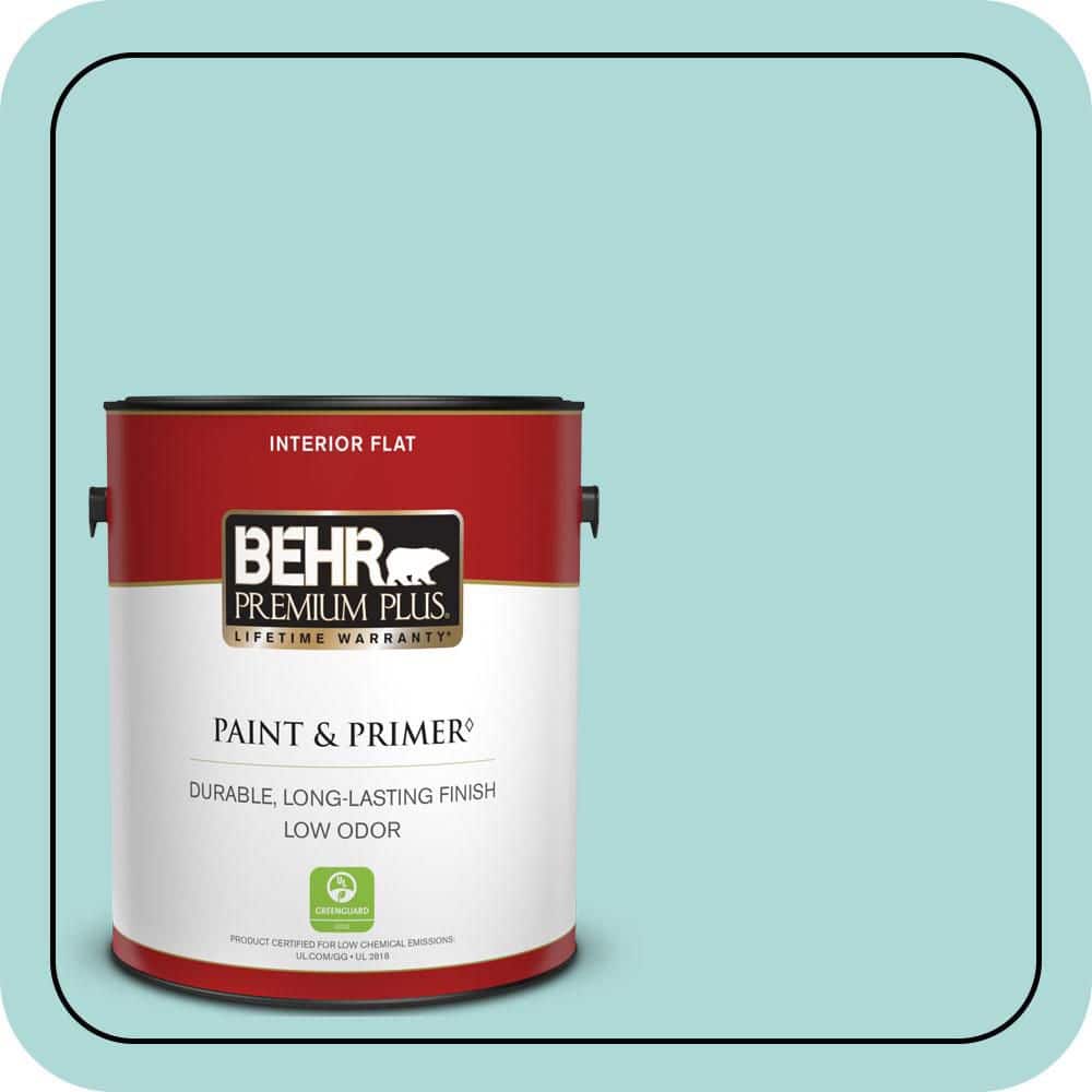 1 gal. #510C-3 Rivers Edge Flat Low Odor Interior Paint & Primer price history on PriceWatchPro