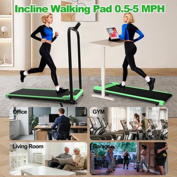 Tidoin 2 HP Black and Green Metal Folding Portable 2-in-1 Under