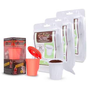 EZ-Carafe Coffee Pod Capsule 90-Ct Disposable Paper Filters