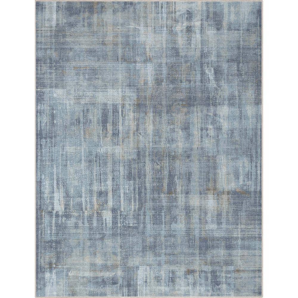 Well Woven Blue 9 ft. 10 in. x 13 ft. FlatWeave Abstract Toronto