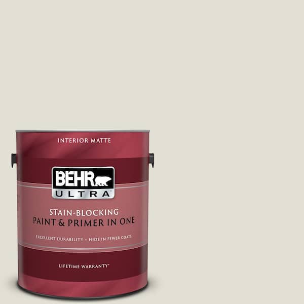 BEHR ULTRA 1 gal. #UL190-11 Guesthouse Matte Interior Paint and Primer in One