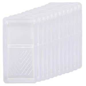 4 in. Plastic Disposable Paint Tray Liners for Paint Rollers (12-Pack)
