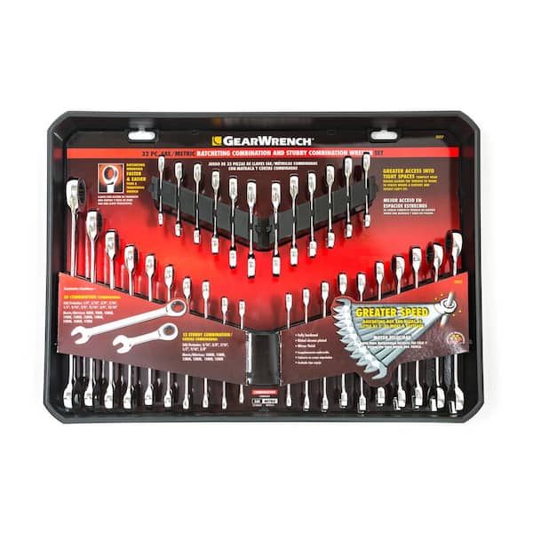 Husky Combination Wrench Set with Tray $69.18