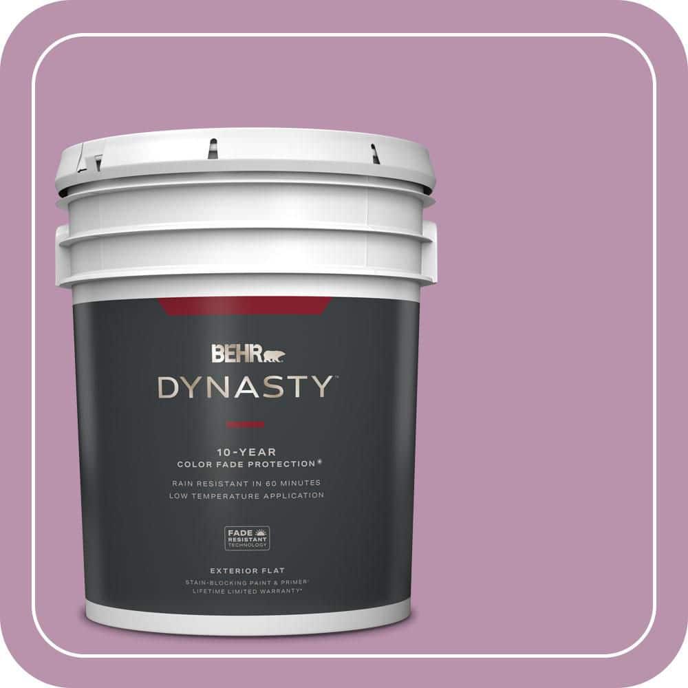 5 gal. #680D-5 Bed of Roses Flat Exterior Stain-Blocking Paint & Primer price history on PriceWatchPro