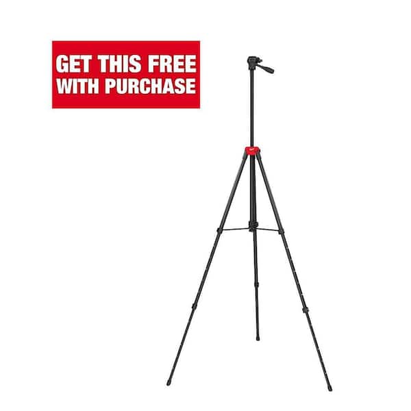 Milwaukee 72 in. Adjustable Laser Level Tripod