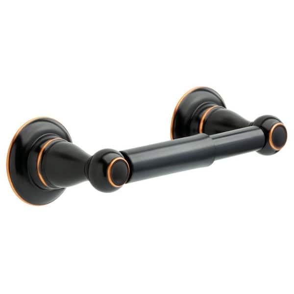 Delta Porter 24 in. Double Towel Bar in Oil Rubbed Bronze 78425-ORB - The  Home Depot