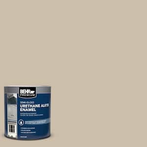 1 qt. Home Decorators Collection #HDC-AC-10 Bungalow Beige Semi-Gloss Enamel Urethane Alkyd Interior/Exterior Paint