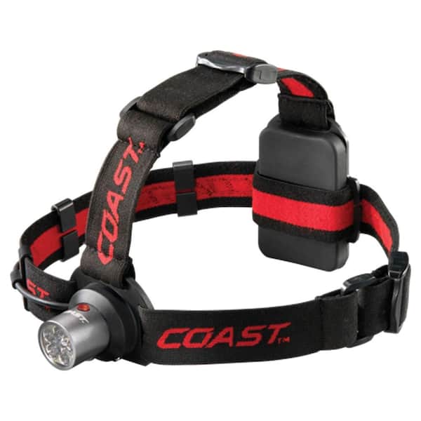 Coast HL4 145 Lumen Dual Color LED Headlamp with Hardhat Compatibility