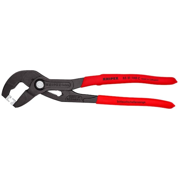 KNIPEX 7-1/4 in. Hose Clamp Pliers for Click Clamps