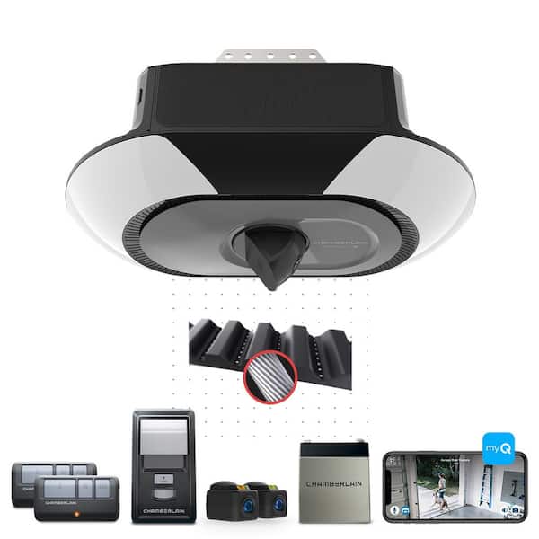 Can I install a garage door opener with a backup camera? 2