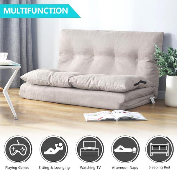 Folding Floor Sofa, Chaise Lounge Sofa Gaming Chair Floor Couch