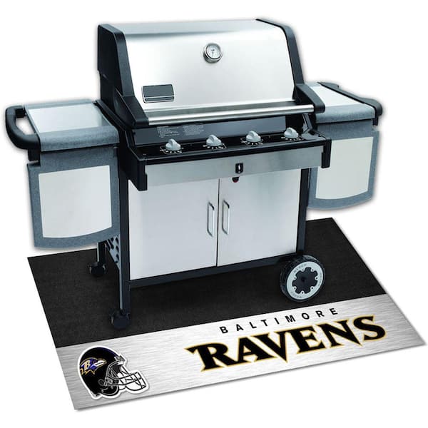 FANMATS Baltimore Ravens in. x 42 in. Grill Mat 12176 - The Home Depot