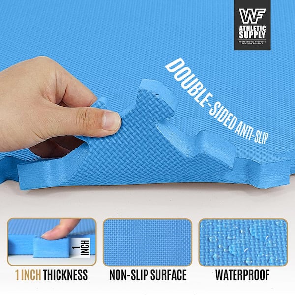 SAKAE Blue 24 W x 24 L x Thick EVA Foam Double-Sided