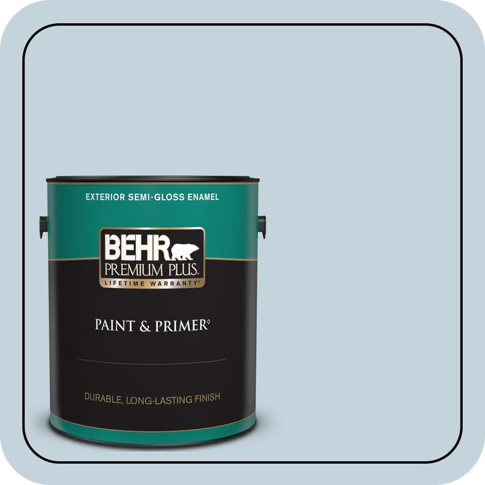 1 gal. #570E-2 Velvet Sky Semi-Gloss Enamel Exterior Paint & Primer price history on PriceWatchPro