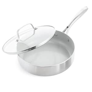 Stainless Pro 3.75 qt. Stainless Steel Saute Pan with Lid