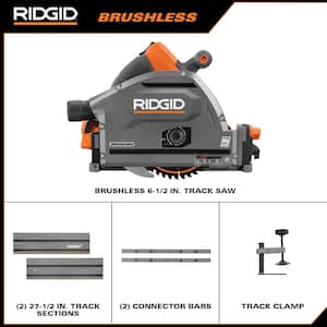 18V Brushless Cordless 6-1/2 in. Track Saw (Tool Only)