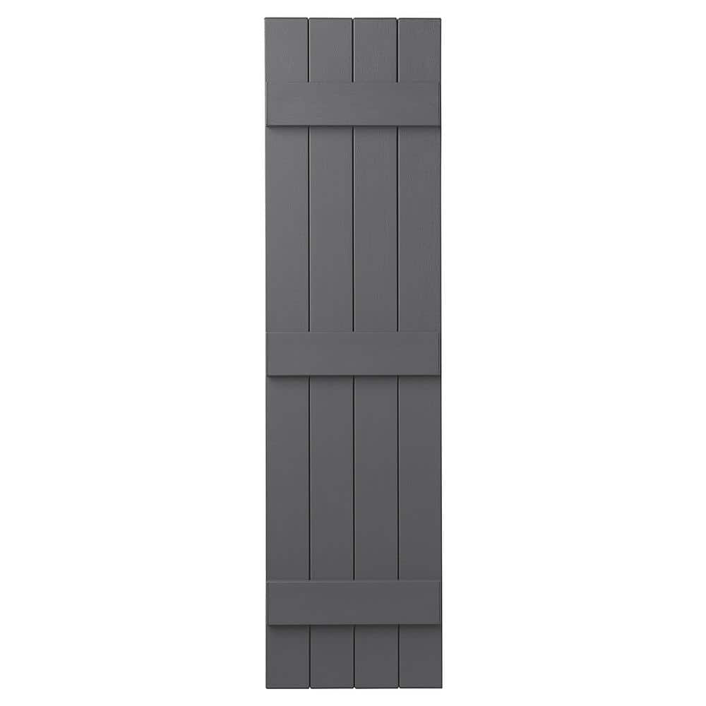 Ply Gem 15 in. x 59 in. Polypropylene 4-Board Closed Board and