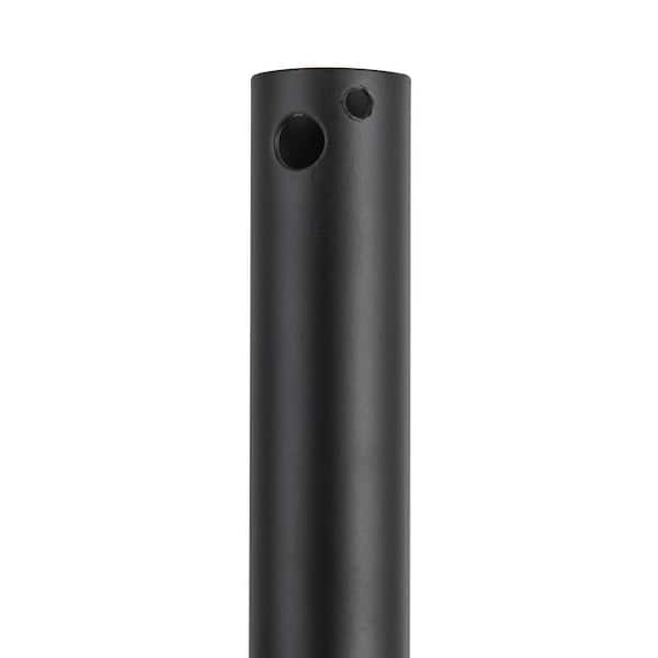 River of Goods 48 in. Black Extension Downrod