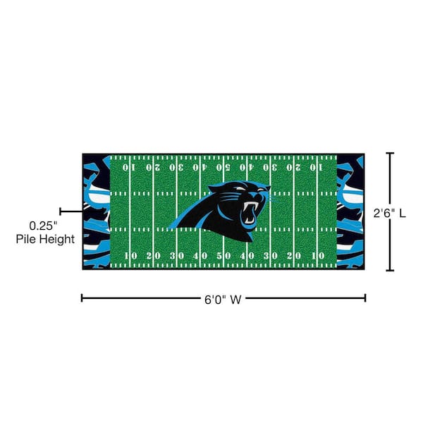 Carolina Panthers NFL Football Retro 44 Inches Wide 100% 