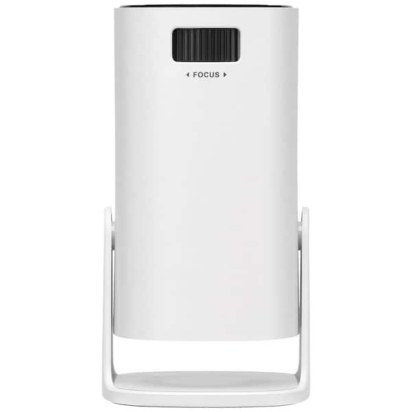 GPX Beam+ 1280 x 720 LED Projector, Bluetooth, White PJ505W - The