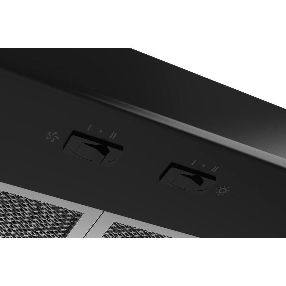 Broan-NuTone 30-Inch Black Stainless Steel Convertible Range Hood