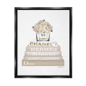 Stupell Grey and Rose Gold Fashion Bookstack Canvas Wall Art - Multi-Color  - Bed Bath & Beyond - 26890225