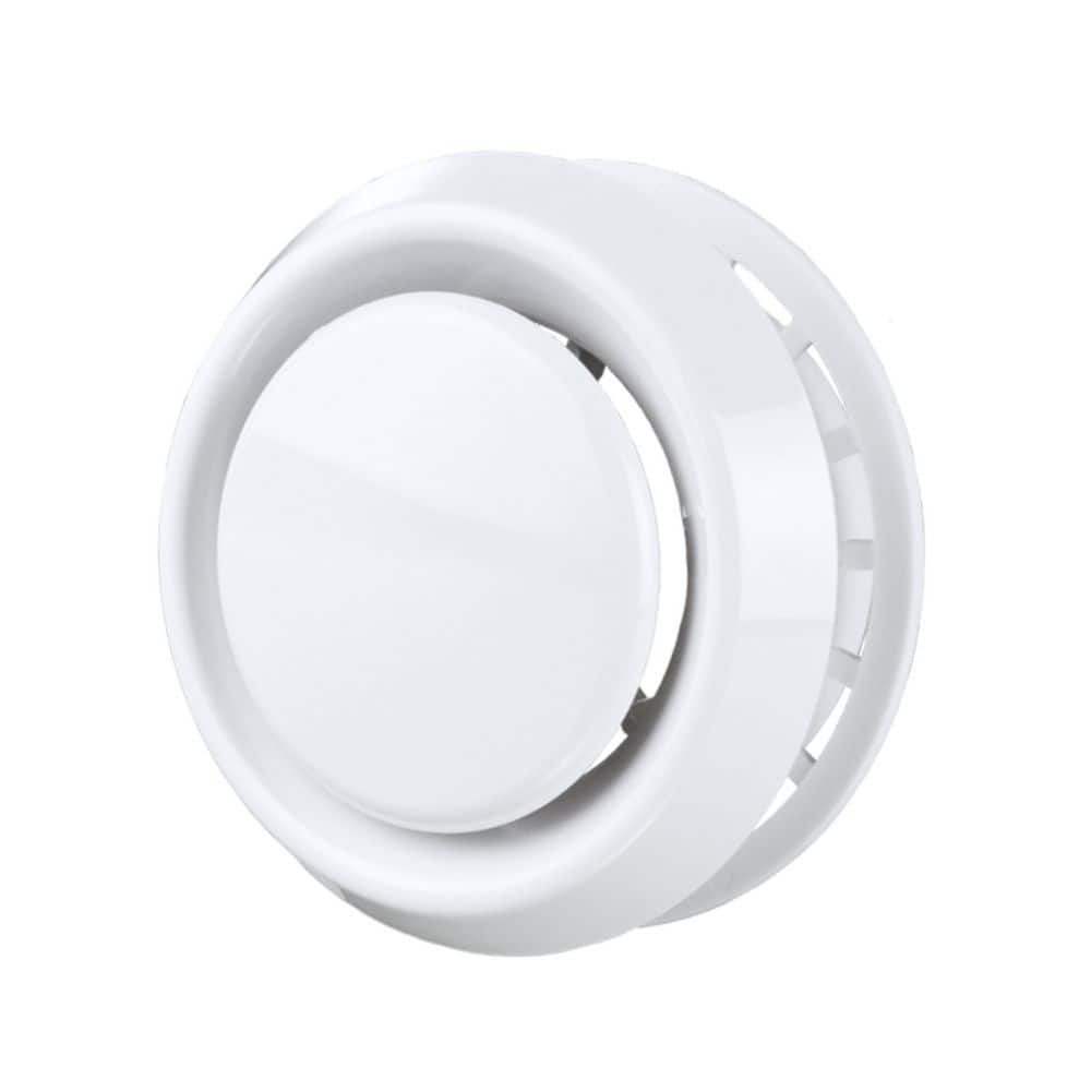 UPC 852295005495 product image for 8 in. Round Plastic Ceiling Air Diffuser Vent with Mounting Flange | upcitemdb.com