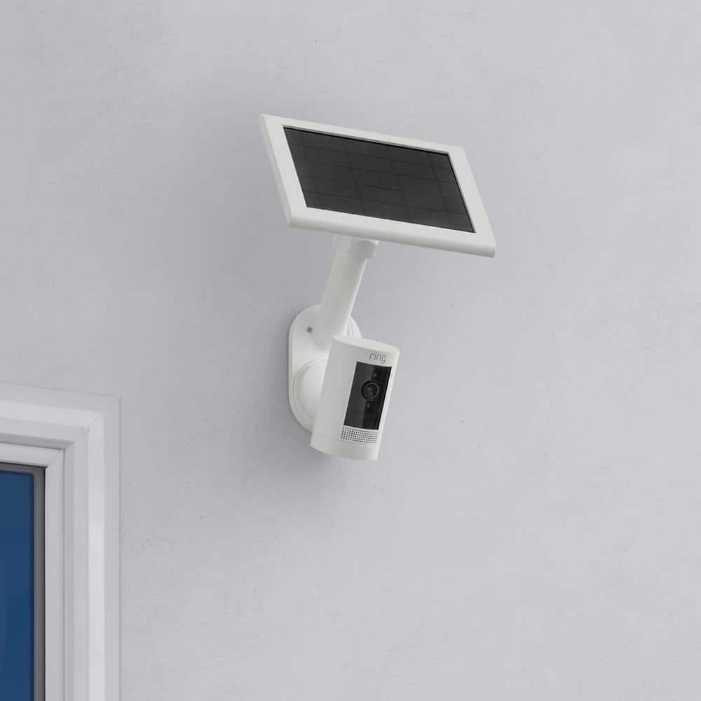 Black Adjustable Wall Mount for Solar Panels and Cameras